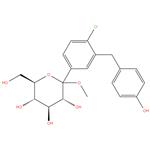 Methyl 1-C-[4-chloro-3-[(4-hydroxyphenyl)methyl]phenyl]-D-Glucopyranoside