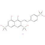 2-(4-Sulfophenylazo)-1,8-dihydroxy-3,6-naphthalenedisulfonic acid trisodium salt