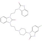 1-[3-[4-(5-chloro-2-oxo-2,3-dihydro-1H-benzimidazol-1- yl)piperidin-1-yl]propyl]-3-[3-(2-oxo-2,3-dihydro- 1Hbenzimidazol-1-yl)propyl]-1,3-dihydro-2H-benzimidazol-2-one