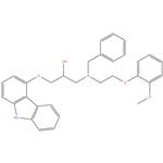 1-[Benzyl-[2-(2-methoxyphenoxy)ethyl]amino]-3-(9H- carbazol-4-yloxy)propan-2-ol