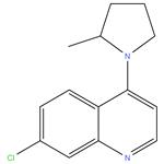 7 - chloro - 4- ( 2 - methylpyrrolidin - 1 - yl ) quinoline