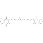 ( E ) -1,1 ' - ( 5 - methyl - 7 - oxoundec - 5 - ene - 1,11 - diyl ) bis ( 3,7 - dimethyl - 3,7 - dihydro - 1H - purine