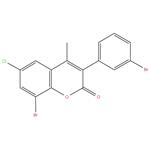 8-Bromo-3(3’-Bromophenyl)-6-Chloro-4-Methyl Coumarin