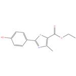 Ethyl 2-(4-hydroxyphenyl)-4-methyl thiazole-5-carboxylate