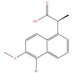 2(S)-(5-bromo-6-methoxy-2-naphthyl)propanoic acid