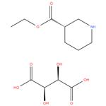 S-ethyl nipecotate-D-(-)-tartarate salt