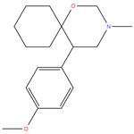 Venlafaxine EP Impurity E
(5RS)-5-(4-methoxyphenyl)-3-methyl-1-oxa-3- azaspiro[5.5]undecane