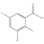 3-Bromo-5-chloro-2-fluorobenzoic acid