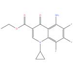 ethyl 5 - amino - 1 - cyclopropyl - 6,7,8 - trifluoro - 4 - oxo - 1,4 - dihydroquinoline - 3 - carboxylate