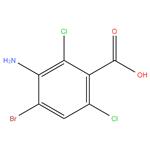 3-amino-4-bromo-2,6-dichlorobenzoic acid