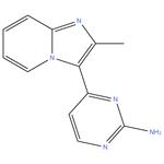 4-(2-methylH-imidazo[1,2-a]pyridin-3-yl)pyrimidin-2-amine