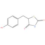 Pioglitazone M1 Metabolite
5-(4-Hydroxybenzyl)-1,3-thiazolidine-2,4-dione