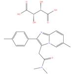 Zolpidem L-(+)-hemitartrate