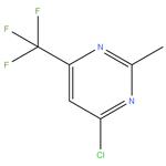 4-chloro-2-methyl-6-
(trifluoromethyl)pyrimidine