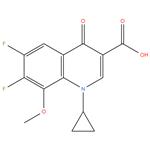 1-Cyclopropyl-6,7-difluoro-8-methoxy-4-oxo-1,4-dihydroquinoline-3-carboxylic acid