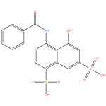 4-Benzamido-5-hydroxy-1,7-naphthalenedisulfonic acid