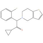 Prasugrel HCl Desacetyloxy Impurity
1-cyclopropyl-2-(6,7-dihydrothieno[3,2-c]pyridin-5(4H)-yl)-2-(2- fluorophenyl)
ethan-1-one hydrochloride