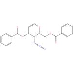 D-arabino-Hex-5-enitol, 2,6-anhydro-3-azido-3,5-dideoxy-, 1,4-dibenzoate