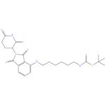 tert-butyl (6-((2-(2,6-dioxopiperidin-3-yl)-1,3-dioxoisoindolin-4-yl)amino)hexyl)carbamate