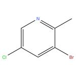 3-Bromo-5-chloro-2-methylpyridine