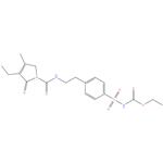 Ethyl N-(4-{2-[(3-ethyl-4-methyl-2-oxo-2,5-dihydro- 1H-pyrrole-1- carbonyl)amino]ethyl}benzenesulfonyl)carbamate