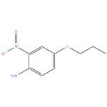 2-Nitro-4-(propylthio)-aniline