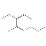 4 - Chloro - 5- ( chloromethyl ) -2
methylsulfanylpyrimidine