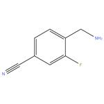 4-(aminomethyl)-3-fluorobenzonitrile