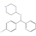 2-[(4-Chlorophenyl)(4-piperidinyloxy)methyl]pyridine