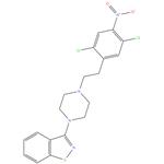 2,5-Dichloro-4-(2-[4-(1,2-benzisothiazol-3-yl)-1-piperazinyl]ethyl)-nitrobenzene