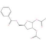 1,2-Di-O-acetyl-5-O-benzoyl-3-deoxy-D-erythro-pentofuranose