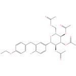 [(2R,3R,4R,5S,6S)-3,4,5-tris(acetyloxy)-6-[4- chloro-3-[(4-ethoxyphenyl)methyl]phenyl]oxan-2- yl]methyl acetate