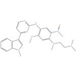 N1-[2-(Dimethylamino)ethyl]-5-methoxy-N1-methyl-N4-[4-(1-methyl-1H-indol-3-yl)-2-pyrimidinyl]-2-nitro-1,4-benzenediamine