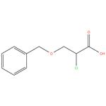 3- ( benzyloxy ) -2 - chloropropanoic acid