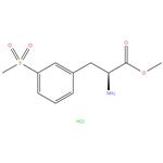 Methyl (2S)-2-amino-3-[3-
(methylsulfonyl)phenyl]propanoate hydrochloride