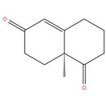 (S)-(+)-3,4,8,8a-Tetrahydro-8a-methyl-1,6(2H,7H)- naphthalenedione