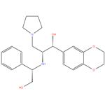 (1R, 2S)-1-(2,3-dihydrobenzo [b][1,4] dioxin-6yl)-2-(((S)-2-hydroxy-1-phenylethyl) amino)-3(pyrrolidin-1-yl) propan-1-ol