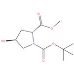 1-(1,1-dimethylethyl) 2-methyl (2R,4S)-4-hydroxy-1,2-pyrrolidinedicarboxylate