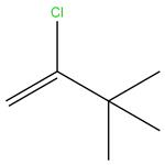 2 - chloro - 3,3 - dimethylbut - 1 - ene