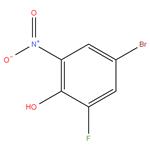 4-bromo-2-fluoro-6-nitrophenol