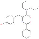 N-Benzoyl-DL-tyrosil-N',N'-dipropylamide