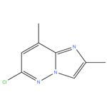 6-chloro-2,8-dimethylimidazo[1,2-b]pyridazine