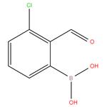 (3-Chloro-2-formylphenyl)boronic acid