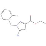 Ethyl 5-amino-1-(2-fluorobenzyl)-1H-pyrazole-3-carboxylate