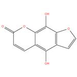 4,9-Dihydroxy-7H-furo[3, 2-g][1]benzopyran-7-one