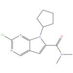 2-Chloro-7-cyclopentyl-N,N-dimethyl-7H-pyrrolo[2,3-d]pyrimidine-6-carboxamide