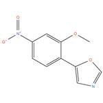 5-(2-Methoxy-4-nitrophenyl); oxazole