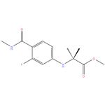 2-{[3-fluoro-4-(methylcarbamoyl)phenyl]amino}-2-methylpropanoate