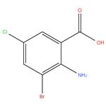 3-Bromo-5-chloroanthranilic acid