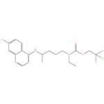 2,2,2 - trichloroethyl ( 4 - ( ( 7 - chloroquinolin - 4 - yl ) amino ) pentyl ) ( ethyl ) carbamate